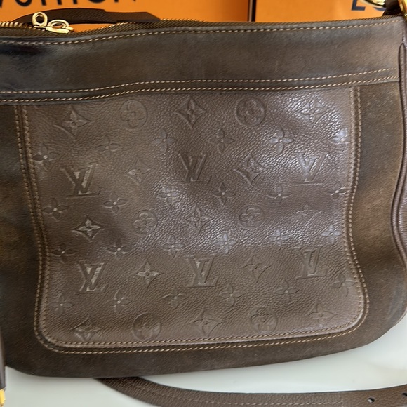 💎✨BEAUTIFUL✨💎 Louis Vuitton LV Audacieuse PM 2way Shoulder Bag Empreinte - Picture 14 of 17